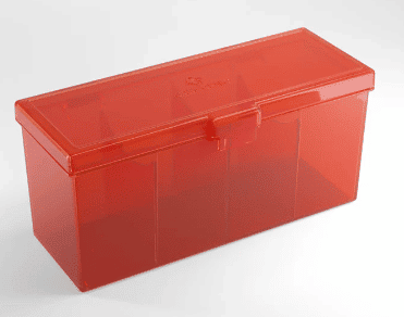 GameGenic Deck Box: Fourtress Red image 0